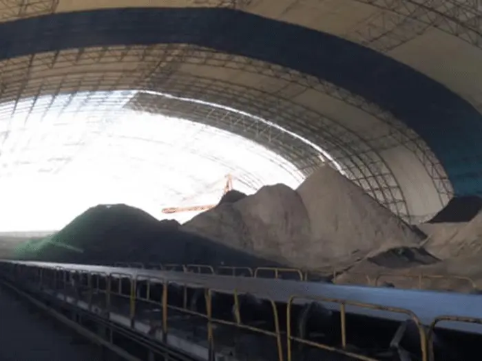 凯里煤棚料仓网架